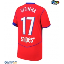 Moški Nogometni dresi Paris Saint-Germain Vitinha #17 Tretji 2025-26 Kratek Rokav